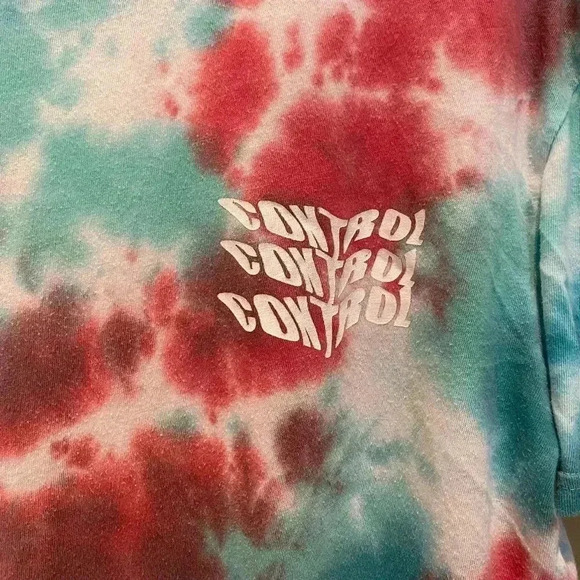 PACSUN CONTROL TIE DYE TOP S - Picture 3 of 7